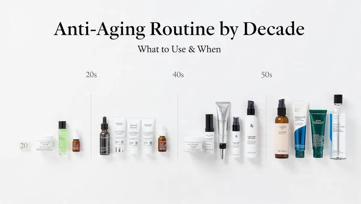 Anti Aging Routine By Decade
