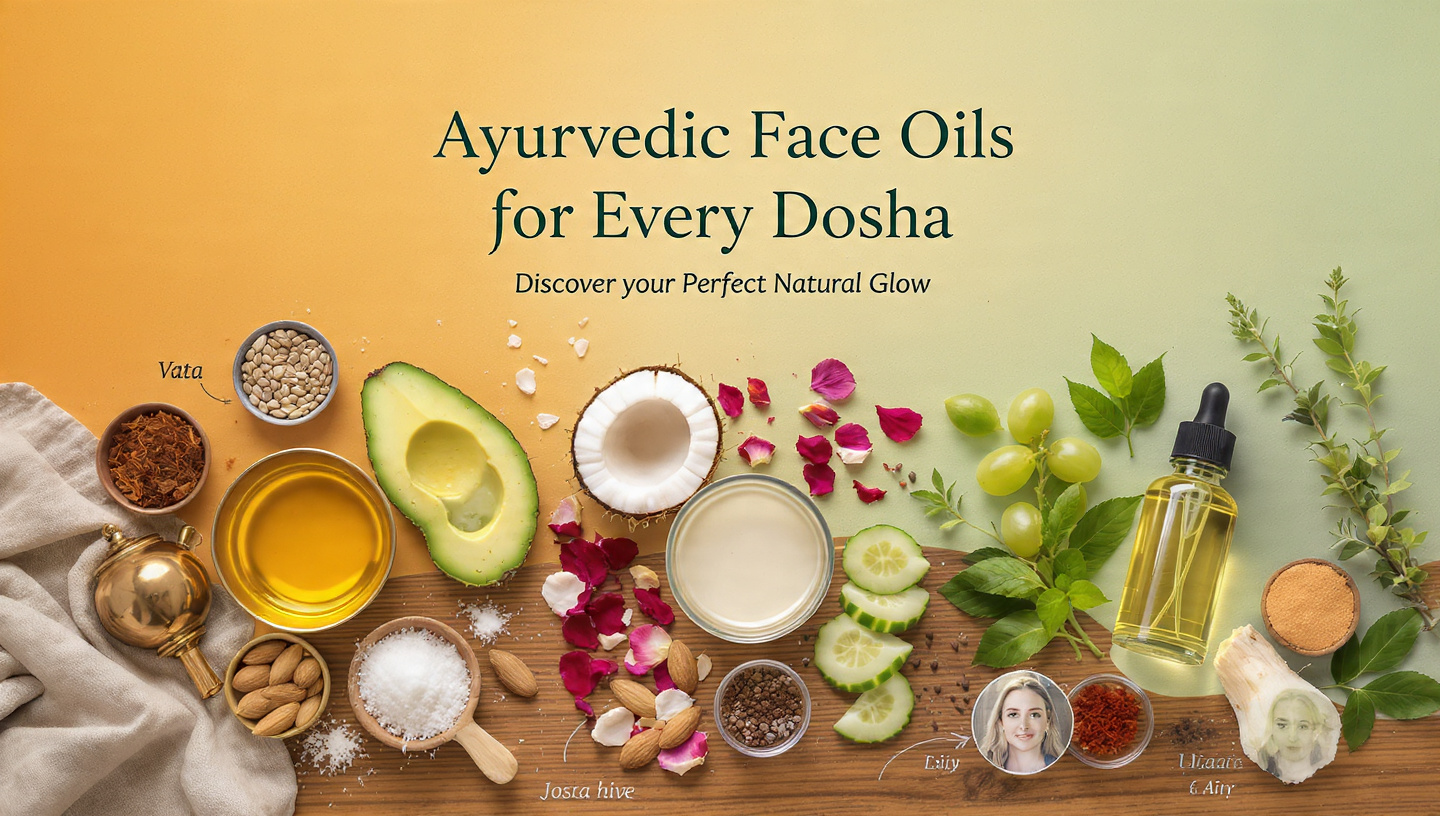 Best Ayurvedic Face Oils By Dosha