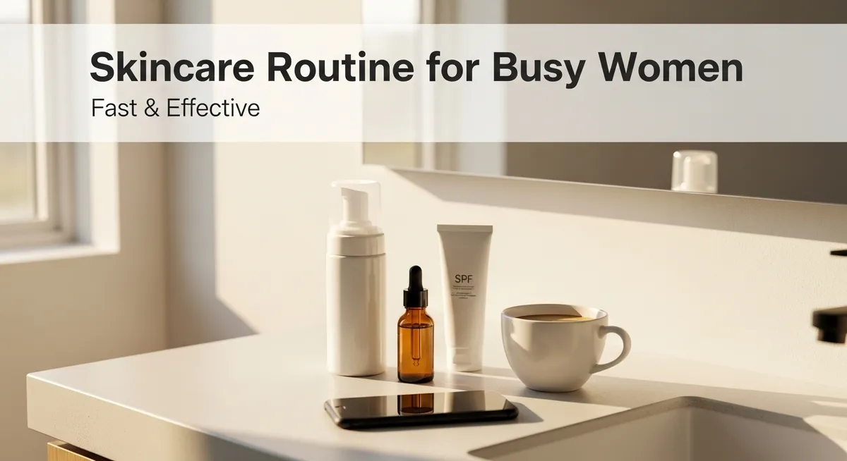 Busy Women Skincare Routine
