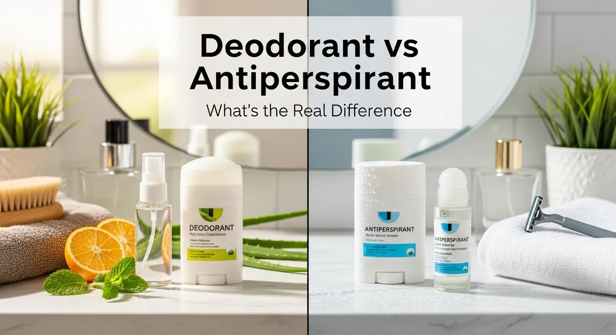 Deodorant Vs Antiperspirant