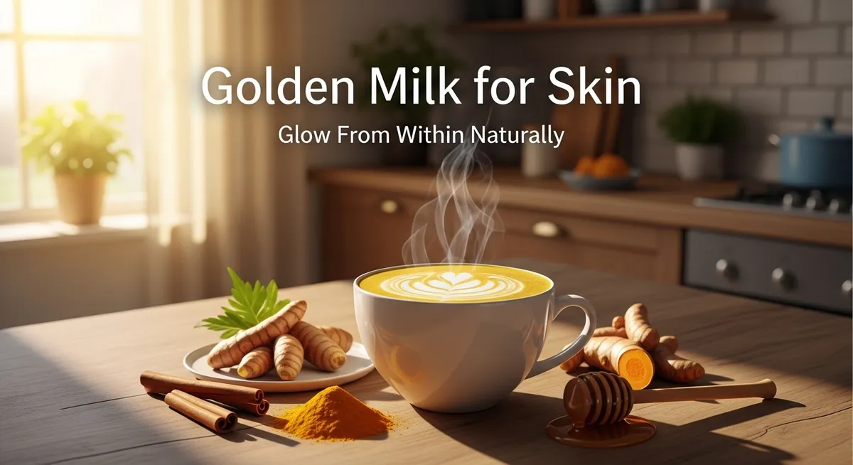Golden Milk Recipe Skin Benefits