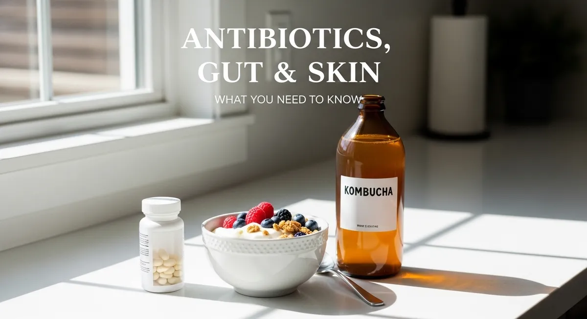 How Antibiotics Affect Skin Gut
