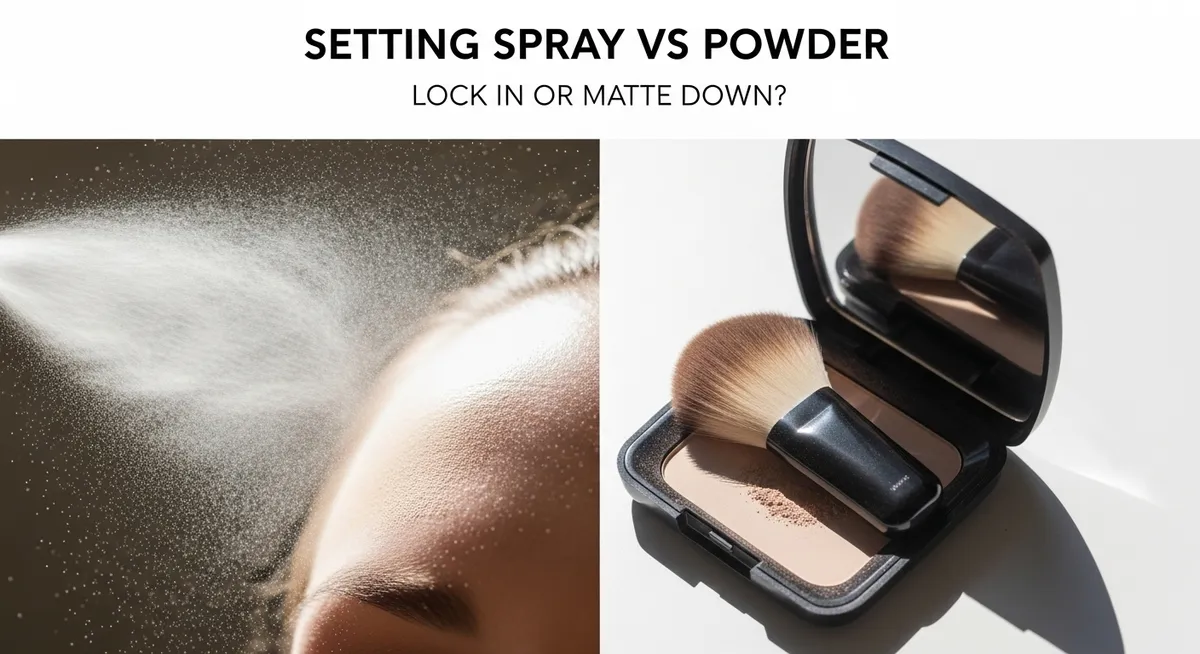 Setting Spray Vs Powder