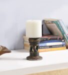 Brown Table Mdf Candle Holder