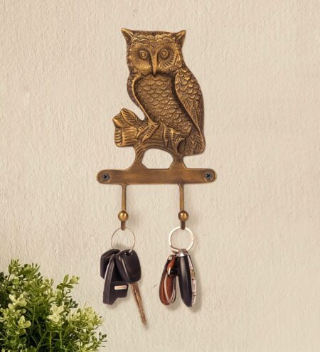 Brown Iron Key Holder