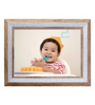 Brown Synthetic Wood Taranto Photo Frame