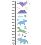 Dino World Height Chart in Multicolour