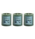 Eucalyptus Mint 3 Inches Pillar Candles