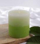 Exclusivelane ‘Guava Gracious’ Handmade Scented Pillar Candle (30 Hour Burn Time)