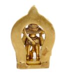 Golden Brass 3 Inches Lord Hanuman Brass Statue