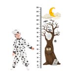 Halloween Tree Height Chart in Multicolour