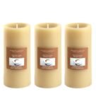 Hazelnut Creme Aroma Set of 3 Scented Candles