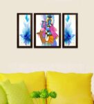 Krishna Devine Music MDF Set of 3 Wall Art Print