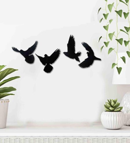 MDF Wall Hanging In Black