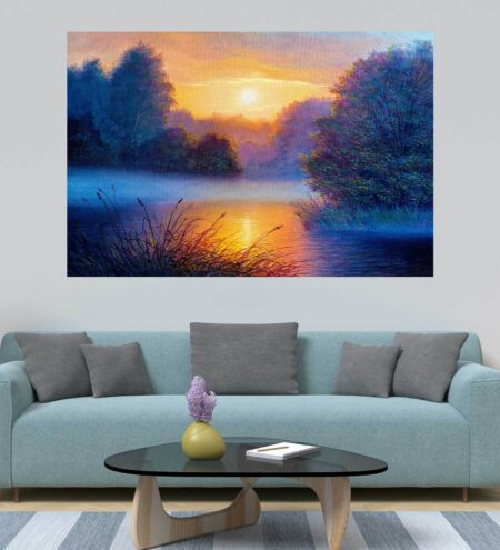 Mesmerizing Nature Self Adhesive Wall Poster for Home Decor(Vinyl 24 x 36 Inch)