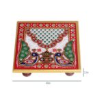 Multicolor Marble Chowki