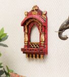 Solid Wood Jharokha In Pink Colour