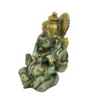 Multicolour Polyresin 5.1 Inches Ganesha Idol Statue