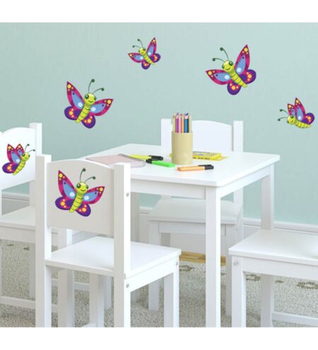 Pvc Wall Stickers Beautiful Birds On Tree