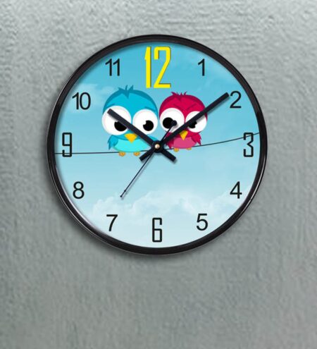 Plastic Angry Bird Wall Clock