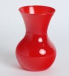 Red Acrylic Sweetheart Vase