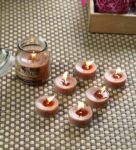 Rustic Sandalwood Aroma Set Of 7 Scented Candles