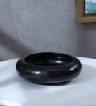 Black Acrylic Nappy Bowl Table Vase