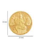 10 Grams 24kt (999) Goddess Lakshmi Gold Coin