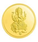 10 Grams 24KT (999) Lord Ganesha Gold Coin