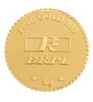 5 Grams 24kt (999) Lord Ganesha Gold Coin