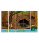 Adventure Island World Kids Wall Panels