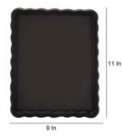 Aluminium Ripple Black Large Size Photo Frame