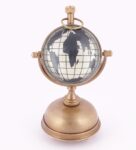 Brass Finish Klimt Brass 2 Inch Table Clock