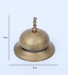 Antique Table Bell Brass Table Accent
