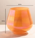 Barle Peach Color Glass