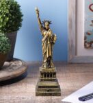 Black & Green Metal Statue Of Liberty Miniature 10″