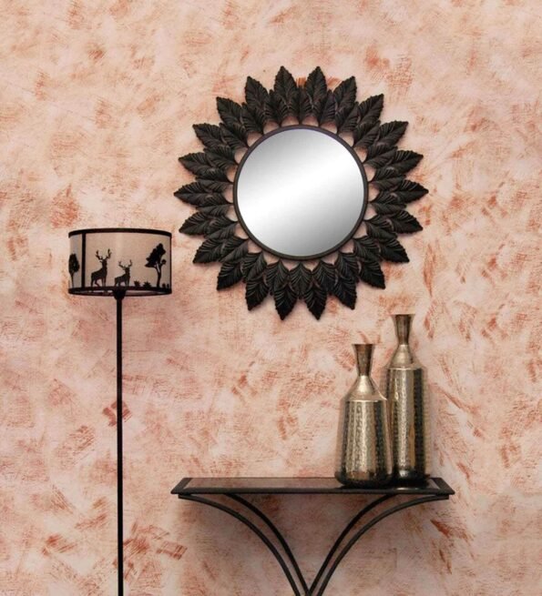 Black Iron Fine Decorative Mirror