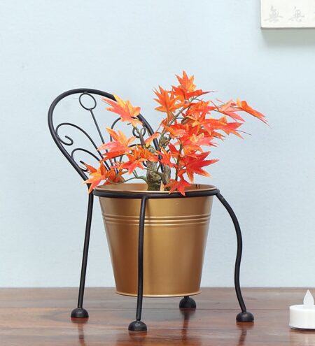 Black Metal Planter Stand