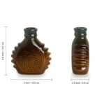 Brown Ceramic Vases(Set of 2)