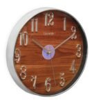Brown Plastic Timberland Analog Wall Clock