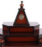 Brahma Sthana Floor Rested Pooja Mandir In Brown