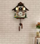 Brown Solid Wood Cuckoo Clock