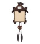 Brown Wooden Cuckoo Wall Clock