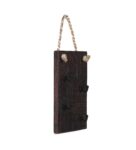 Brown Wooden Wall Hanging Key Holder