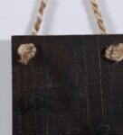 Brown Wooden Wall Hanging Key Holder