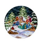 Christmas Time Decorative Wall Plates