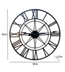 Compass Wall Clock
