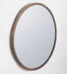 Copper Metal Century Wall Mirror