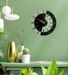 Multicolour Acrylic Designer Roman Modern Wall Clock