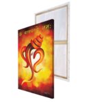 Devotional Lord Ganesha Canvas Printed Wall Painting